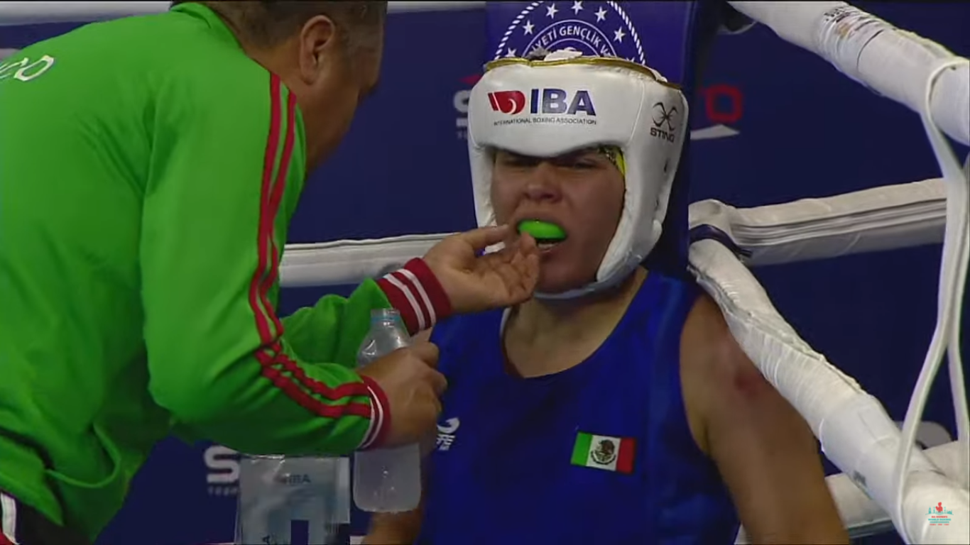 $!Sinaloense Tamara Cruz pierde en su debut en el Mundial de Boxeo Femenil