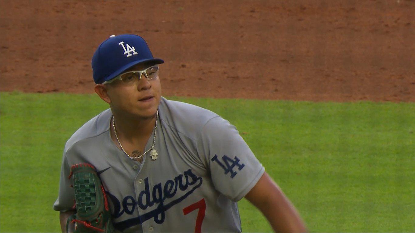 $!Julio Urías maniata a los Bravos y logra su quinta victoria de la campaña