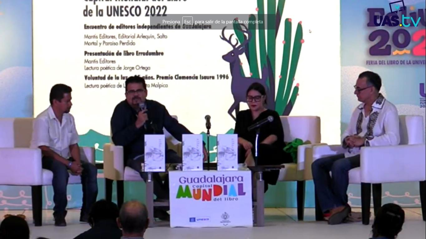 $!Roberto García, Juan José Rodríguez, Sandra Liera y Antonio Malpica.