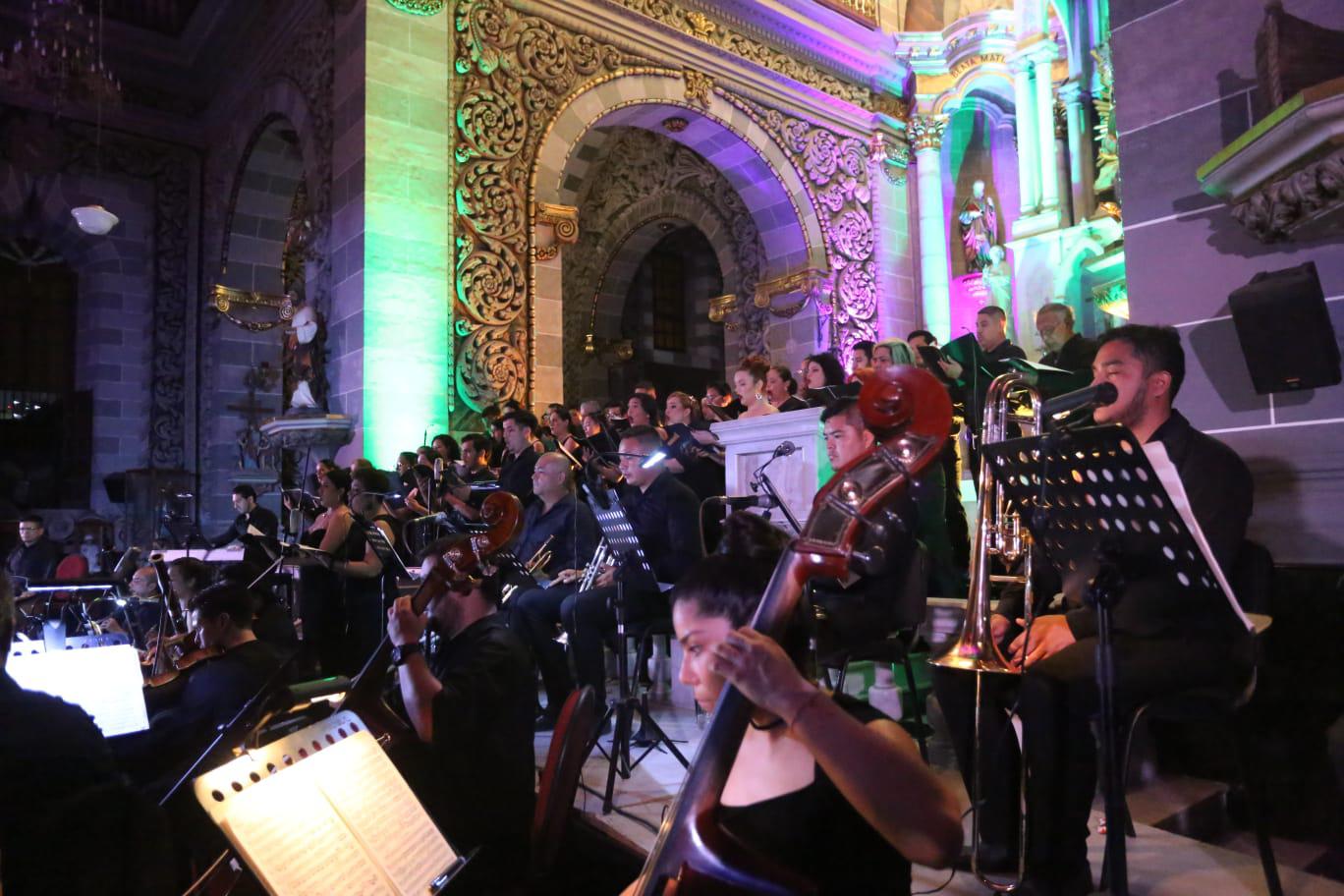 $!Suena el ‘Réquiem’, de Mozart, en la Catedral de Mazatlán
