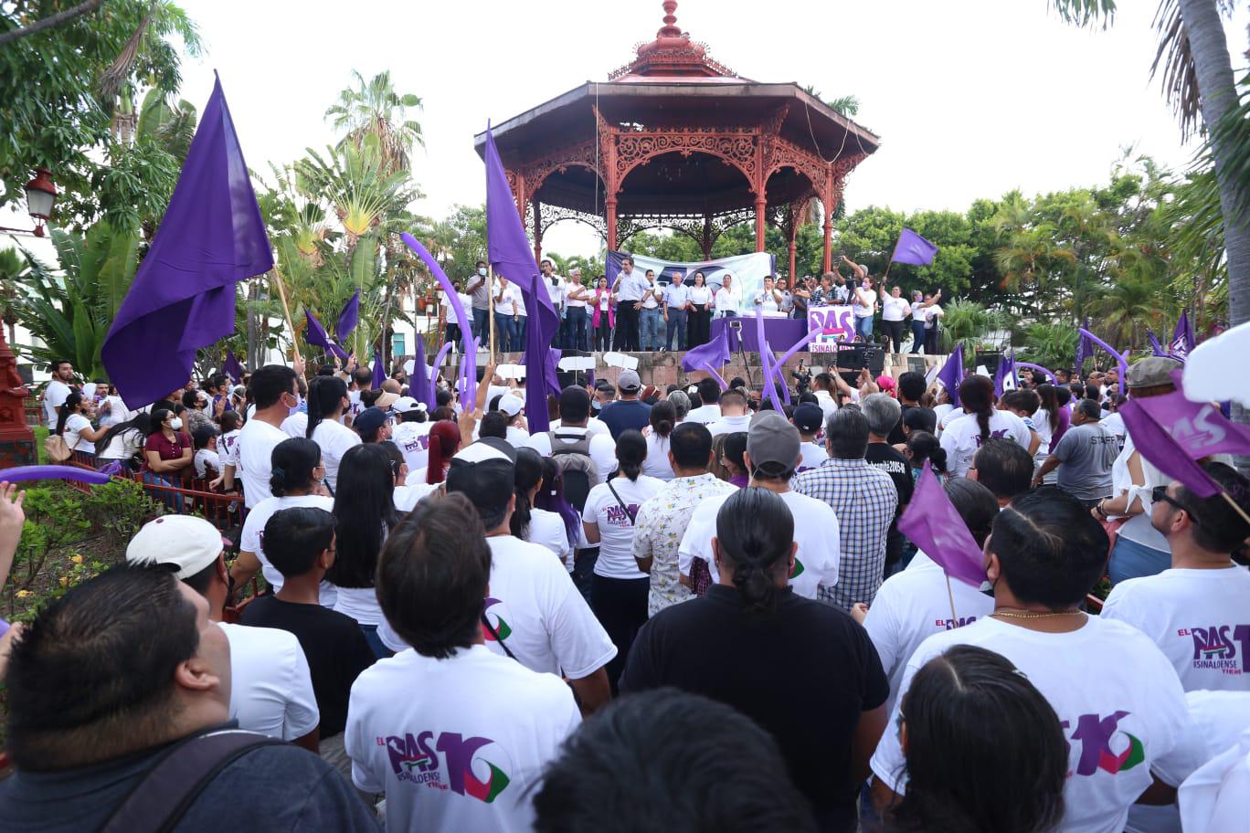 $!El PAS y Cuén celebran aniversario a escasos metros del trono de ‘El Químico’