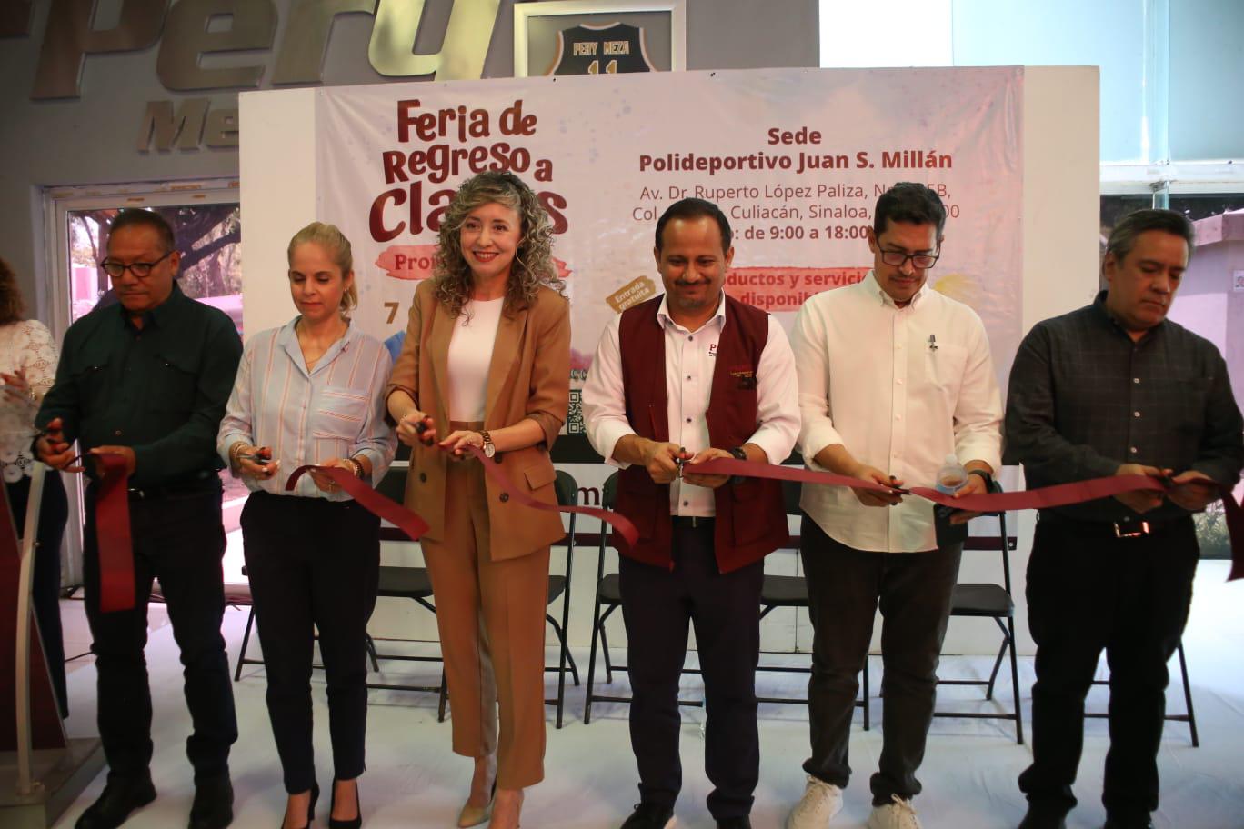 $!Instalan Feria de Regreso a Clases en Culiacán para apoyar economía familiar