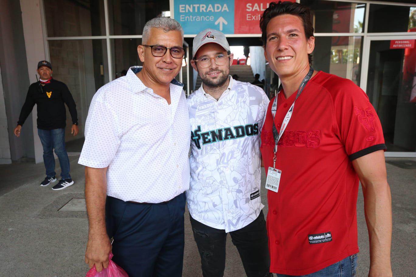 $!Jesús “Chino” Valdez, Paco Zorrilla y Alejandro Donnadieu.