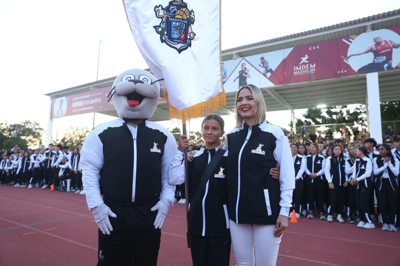 $!Mazatlán abandera a su delegación rumbo al estatal de la Olimpiada Nacional