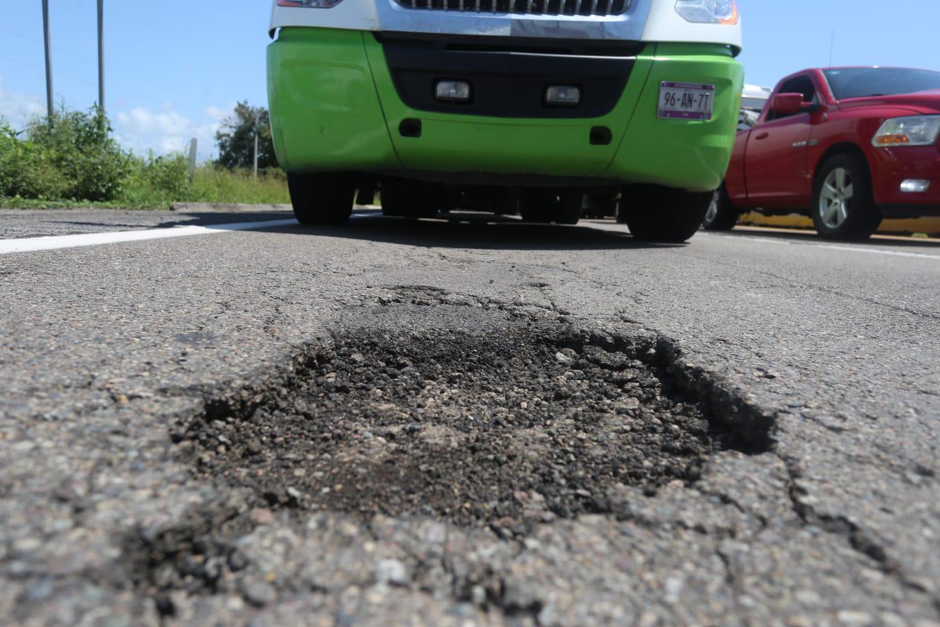 $!En pésimas condiciones carreteras de Sinaloa y no solo por “Nora”