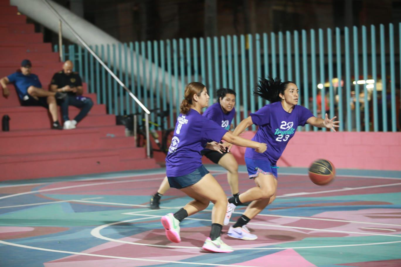 $!Nutrida participación se presentó en Try Out de Las Plebes Basketball
