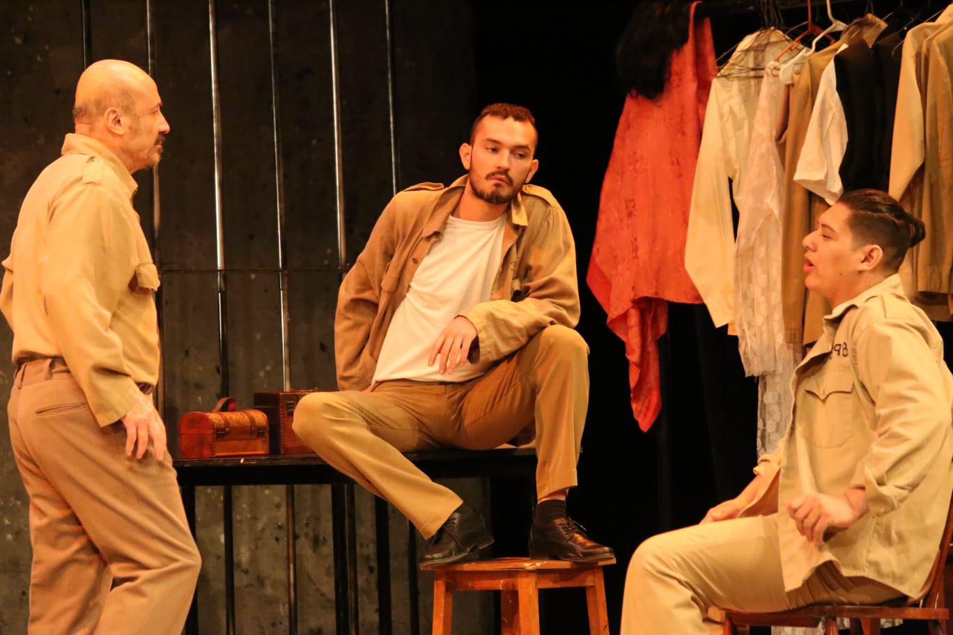 $!José Carlos Rodríguez, Josar y José Manzanilla en plena actuación.