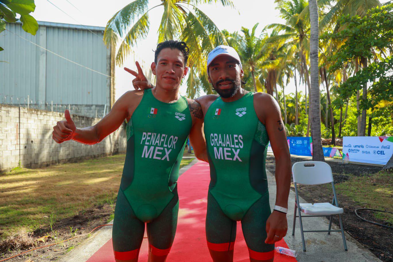 $!México arrasa en debut de triatlón en San Salvador 2023