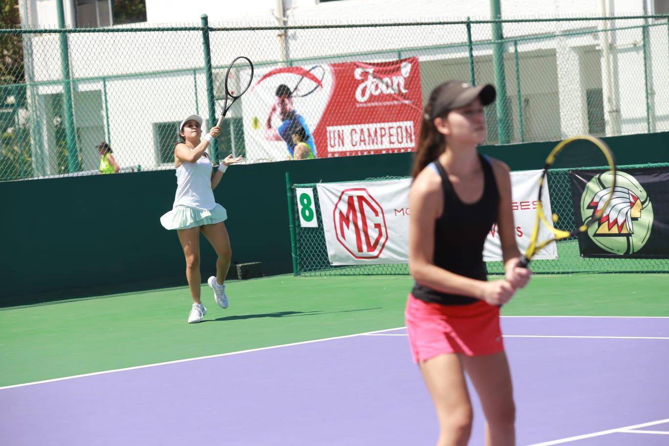 $!Yoli Jiménez y Nancy Rodríguez ganan en la categoría C de Tenis Agave Open