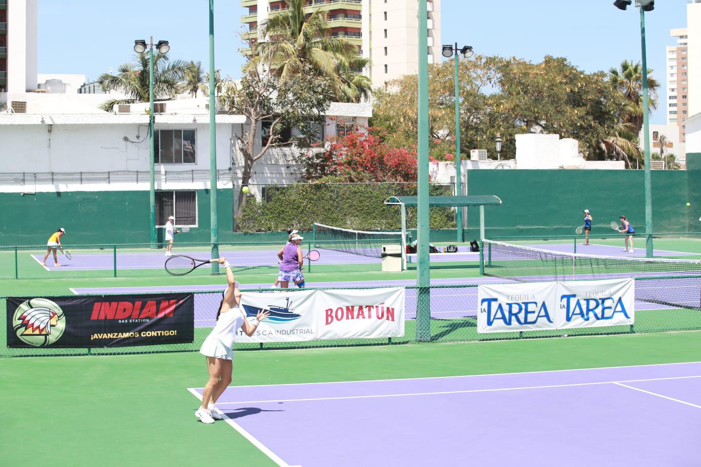 $!Yoli Jiménez y Nancy Rodríguez ganan en la categoría C de Tenis Agave Open