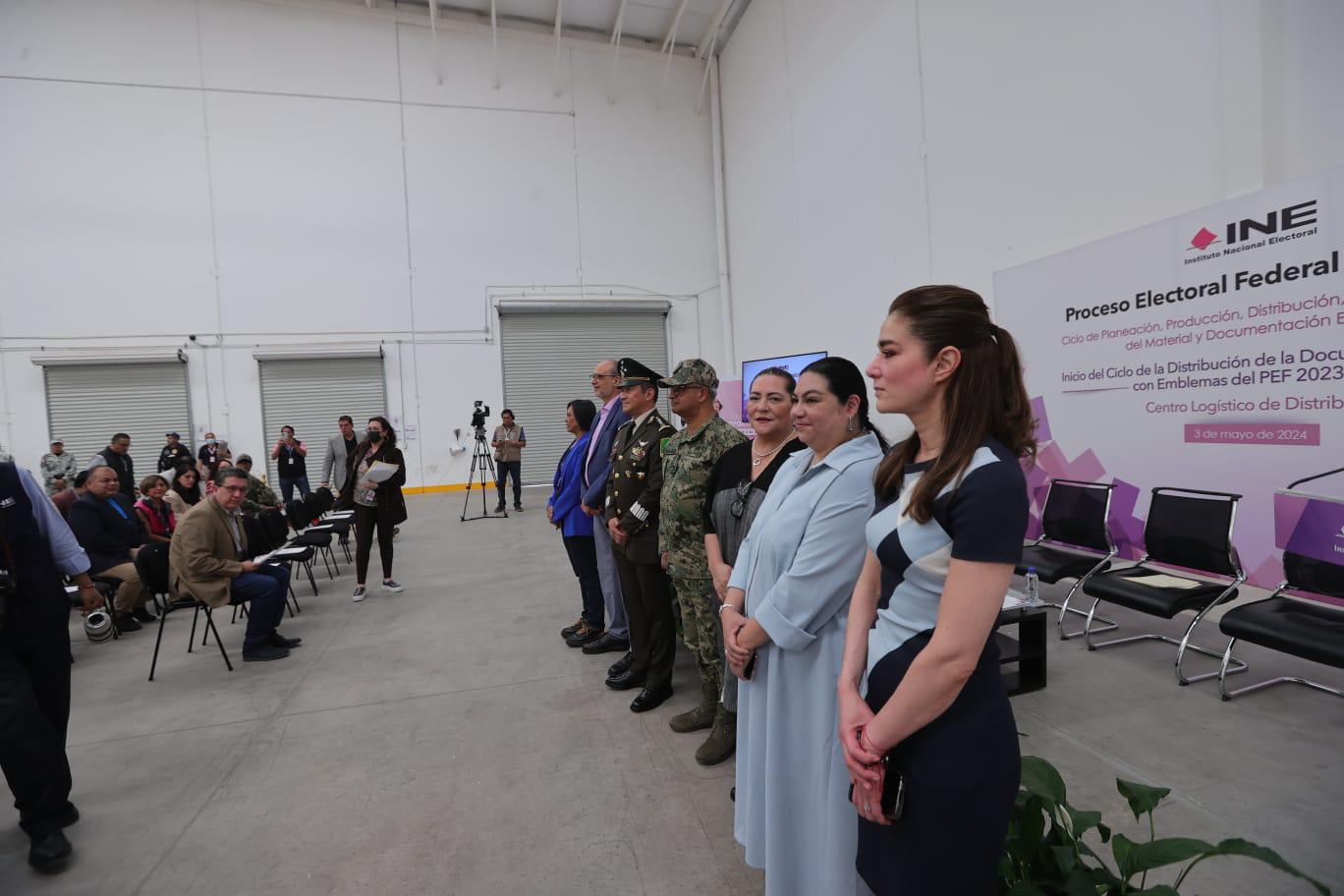 $!Inicia INE distribución de 317 millones de boletas electorales hacia todo el país