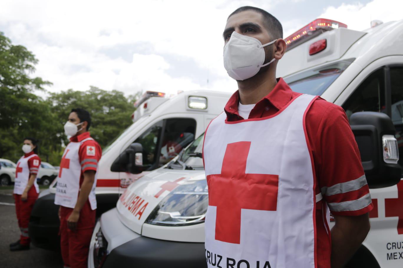 $!Recibe Cruz Roja Sinaloa seis nuevas ambulancias