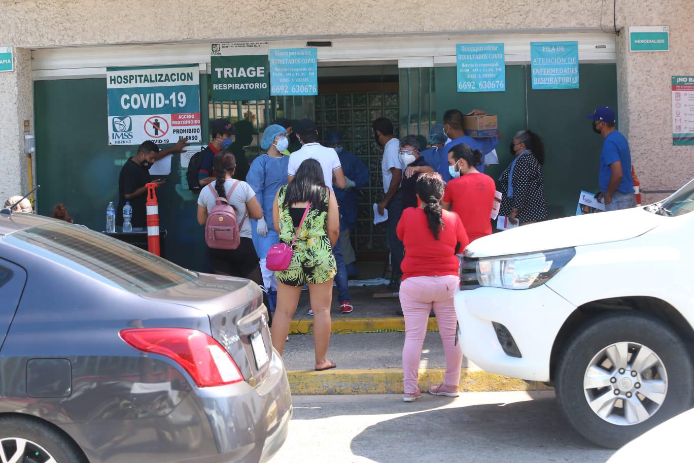 $!Al IMSS Mazatlán pacientes Covid-19 llegan en mal estado y hasta con el tanque de oxígeno
