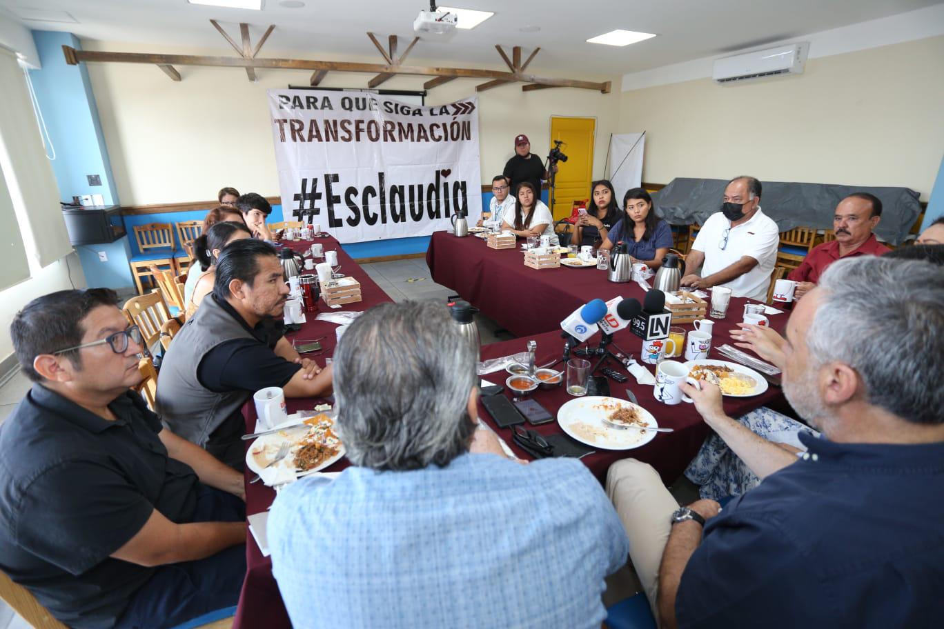$!Morenistas promueven a Claudia Sheinbaum en Mazatlán para la sucesión presidencial