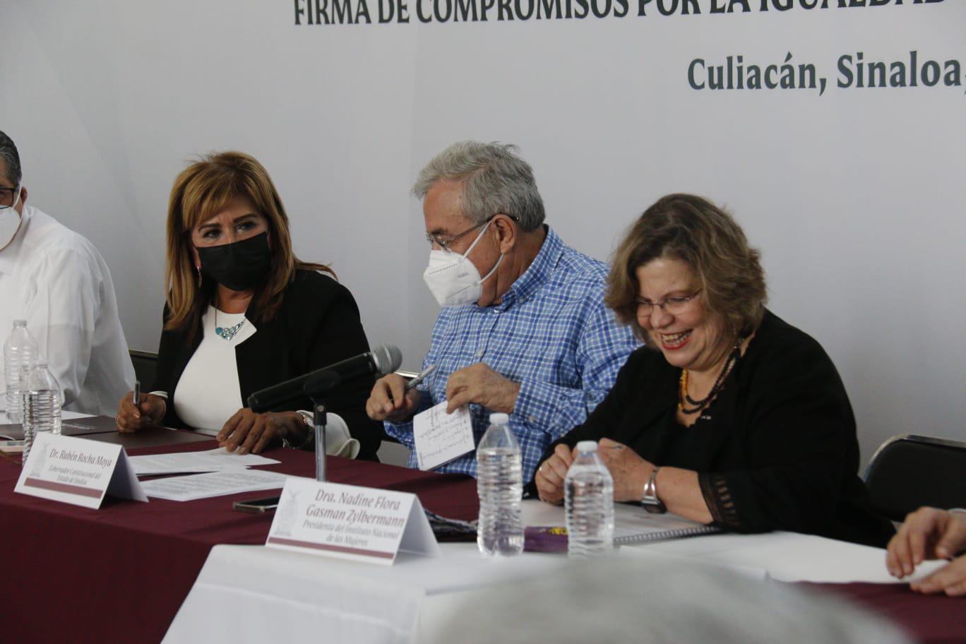 $!Instala Gobierno del Estado Sistema Estatal para la Igualdad de Mujeres y Hombres en Sinaloa