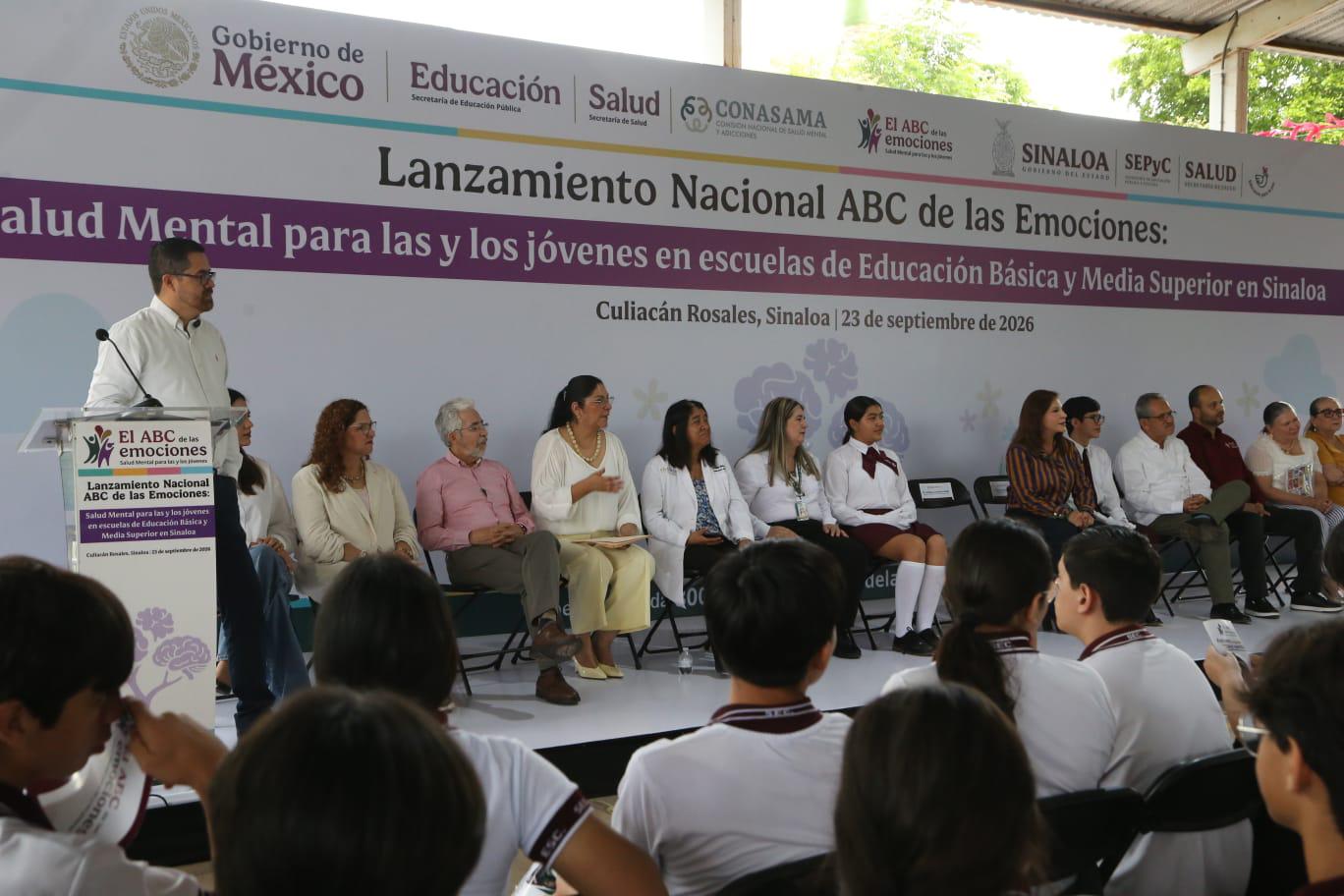 $!Llevarán atención de salud mental a secundarias y preparatorias de Sinaloa
