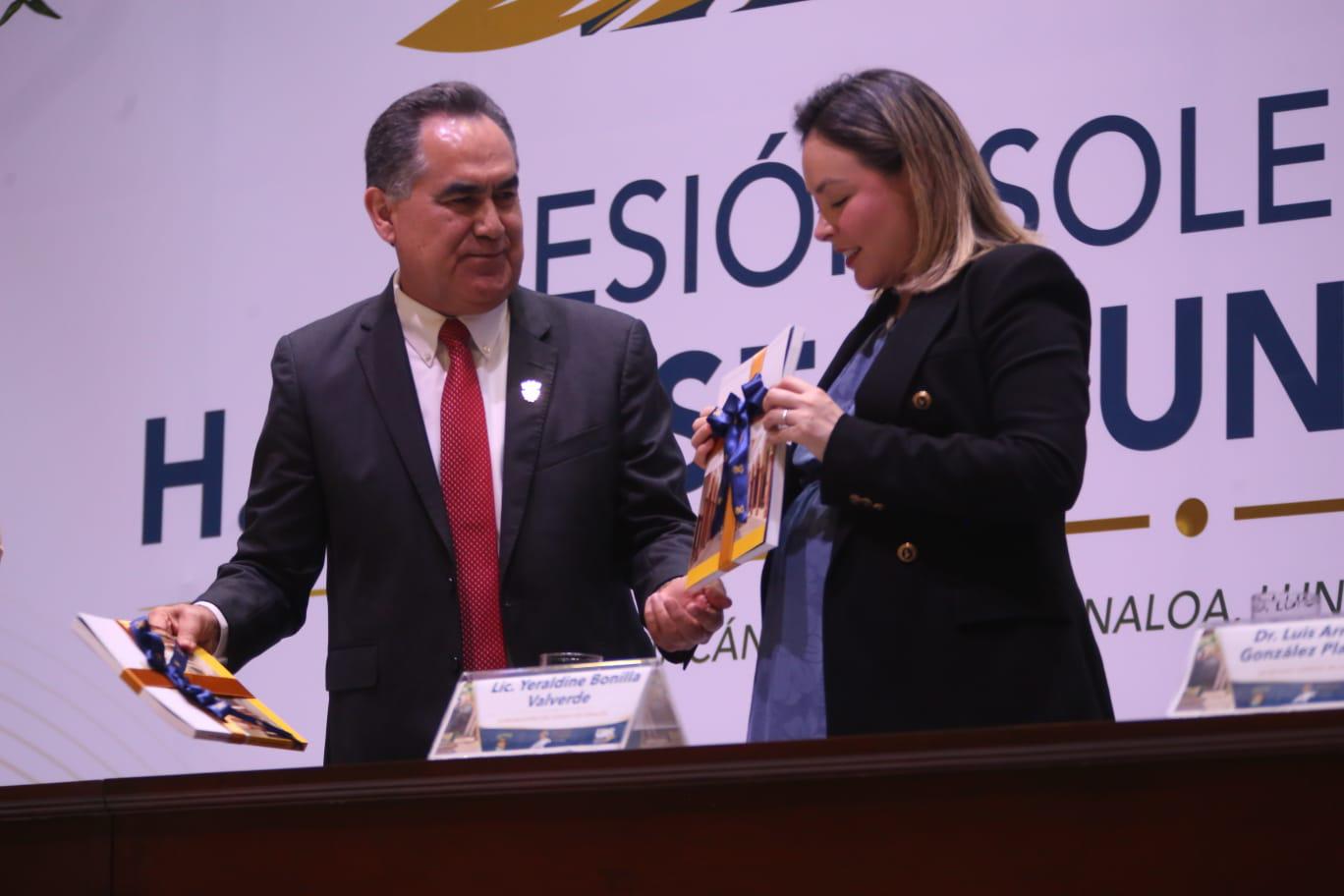 $!UAS presume liderazgo nacional en cobertura educativa, pero advierte dificultades para pagar nómina, en Informe de Madueña