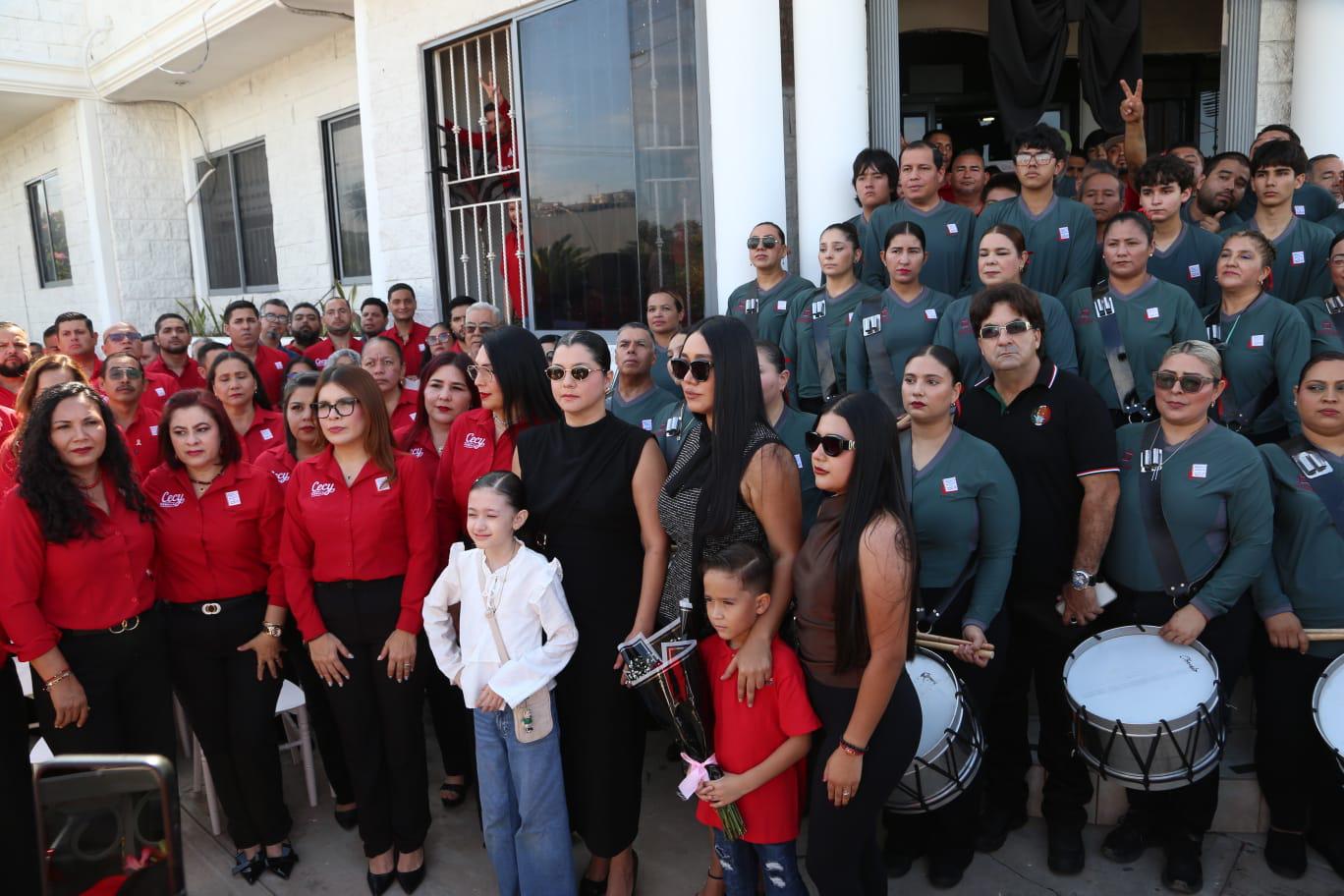 $!Develan busto en honor a Homar Salas, líder del Stasac electo asesinado en Culiacán