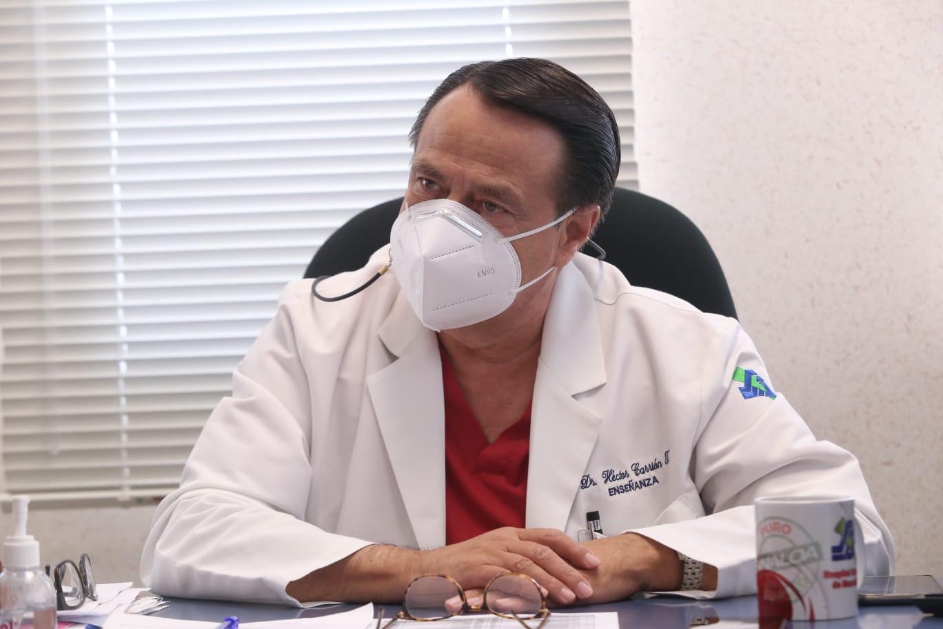 $!Reportan en Hospital General de Mazatlán descenso en contagios de Covid