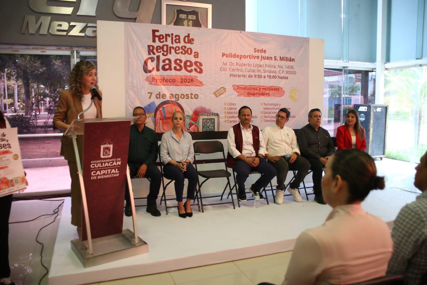 $!Instalan Feria de Regreso a Clases en Culiacán para apoyar economía familiar