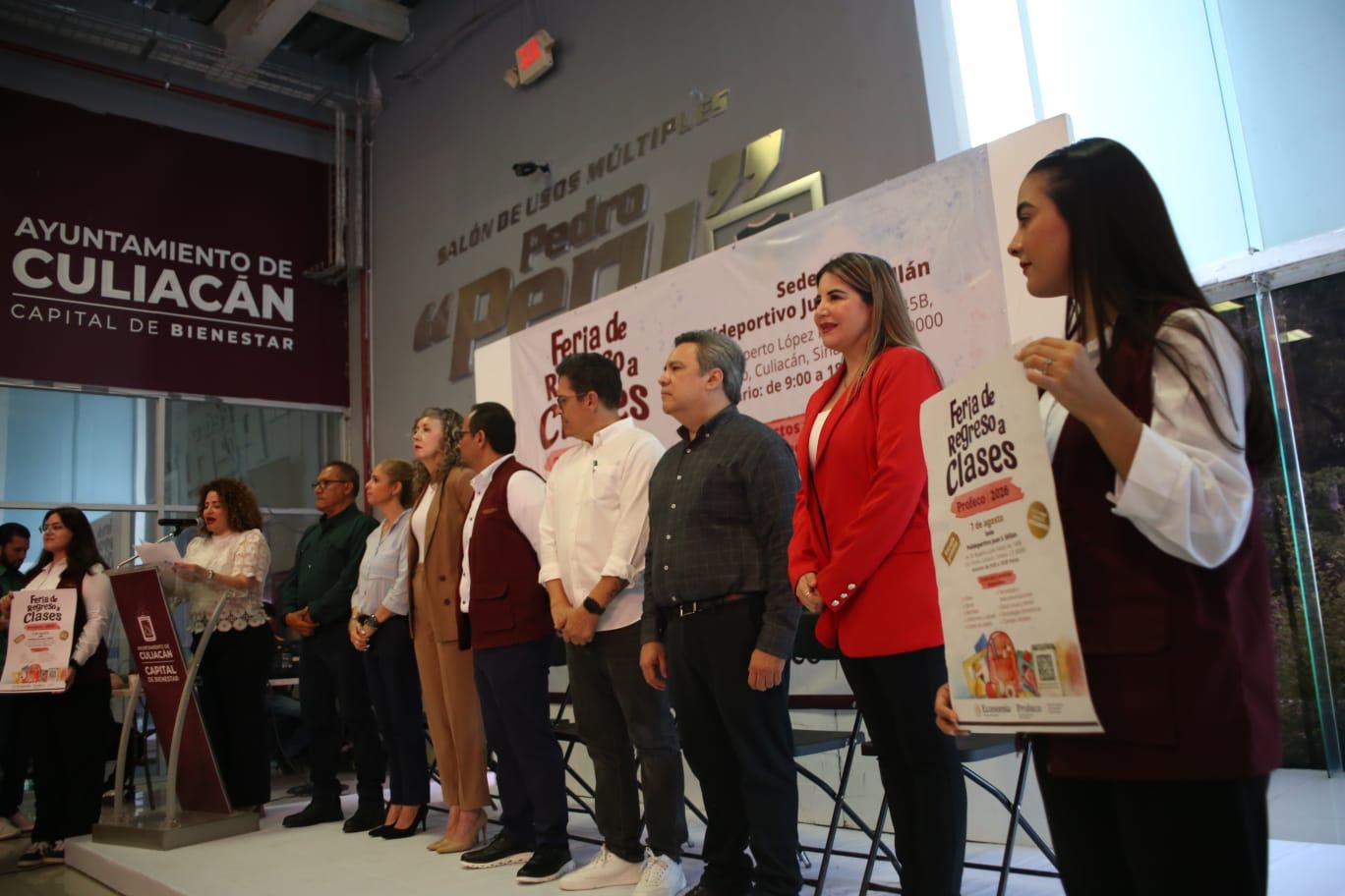 $!Instalan Feria de Regreso a Clases en Culiacán para apoyar economía familiar