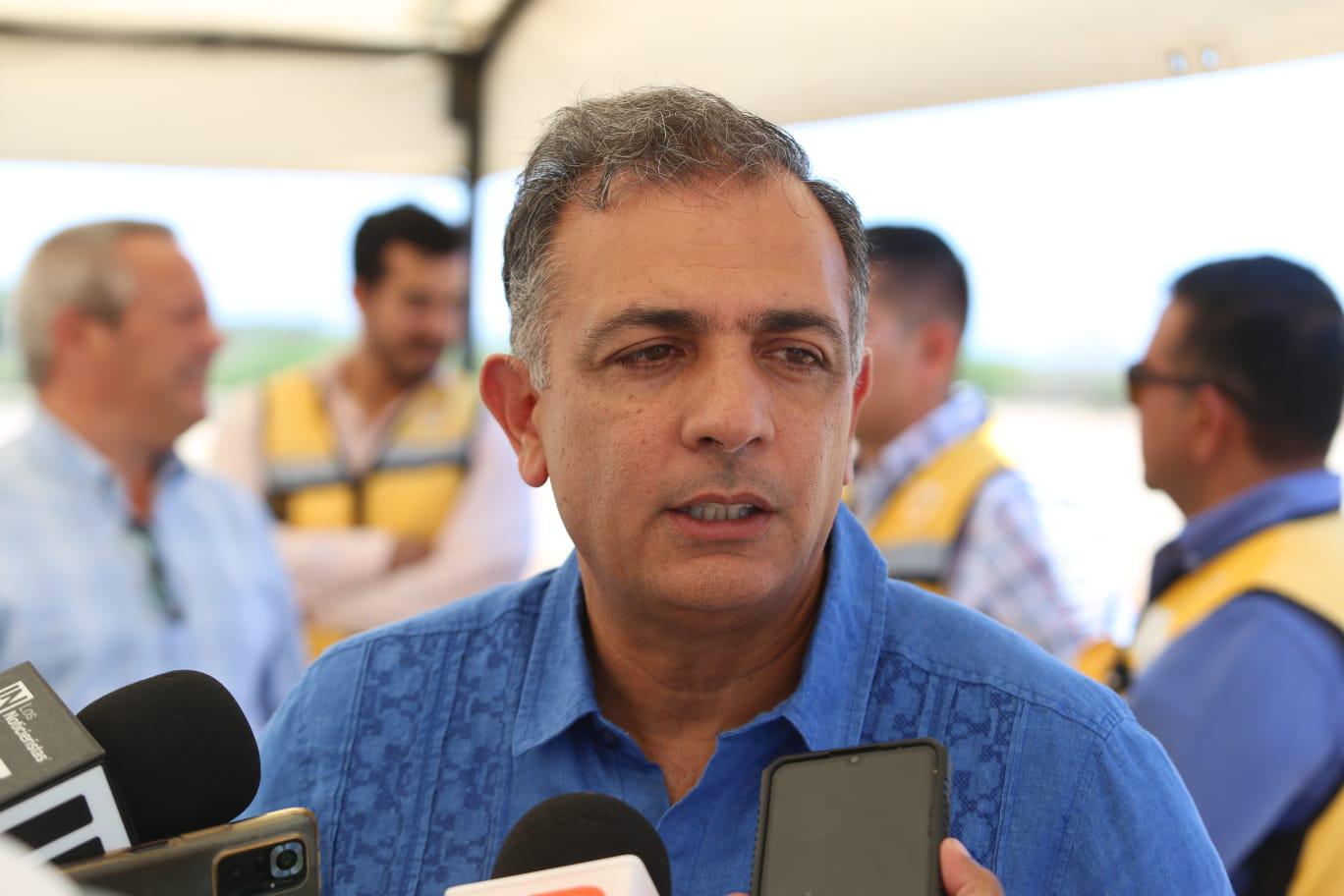 $!Lino Suárez Guzmán, desarrollador del Parque Industrial Aerooespacial de Mazatlán.