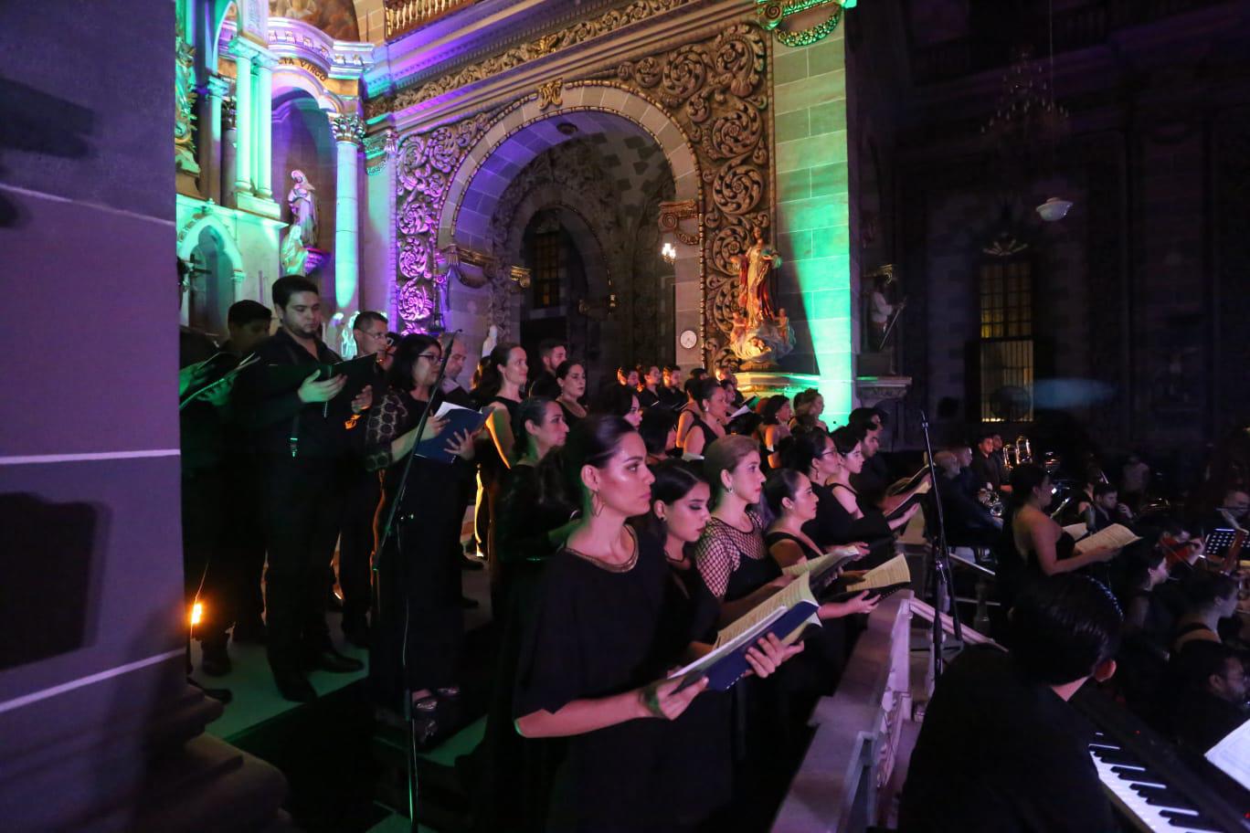 $!Suena el ‘Réquiem’, de Mozart, en la Catedral de Mazatlán
