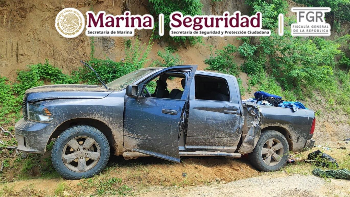 $!Operativo federal deja armas, droga y 49 explosivos asegurados en Concordia