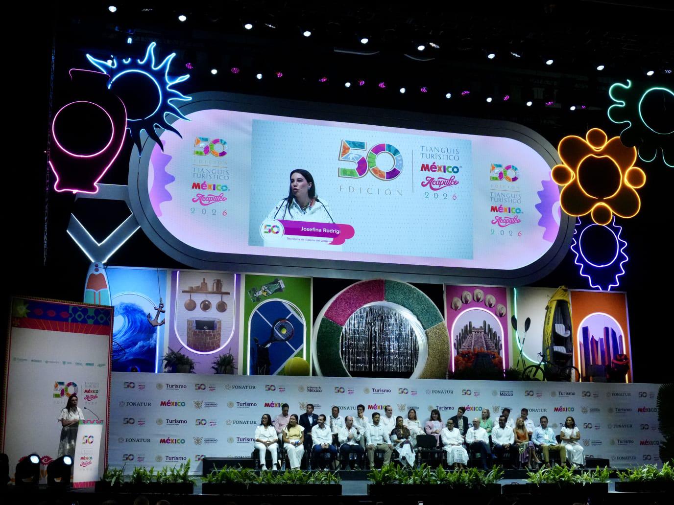 $!Con cultura, tradición y negocios turísticos inaugura Sinaloa su stand en el Tianguis Turístico México 2026