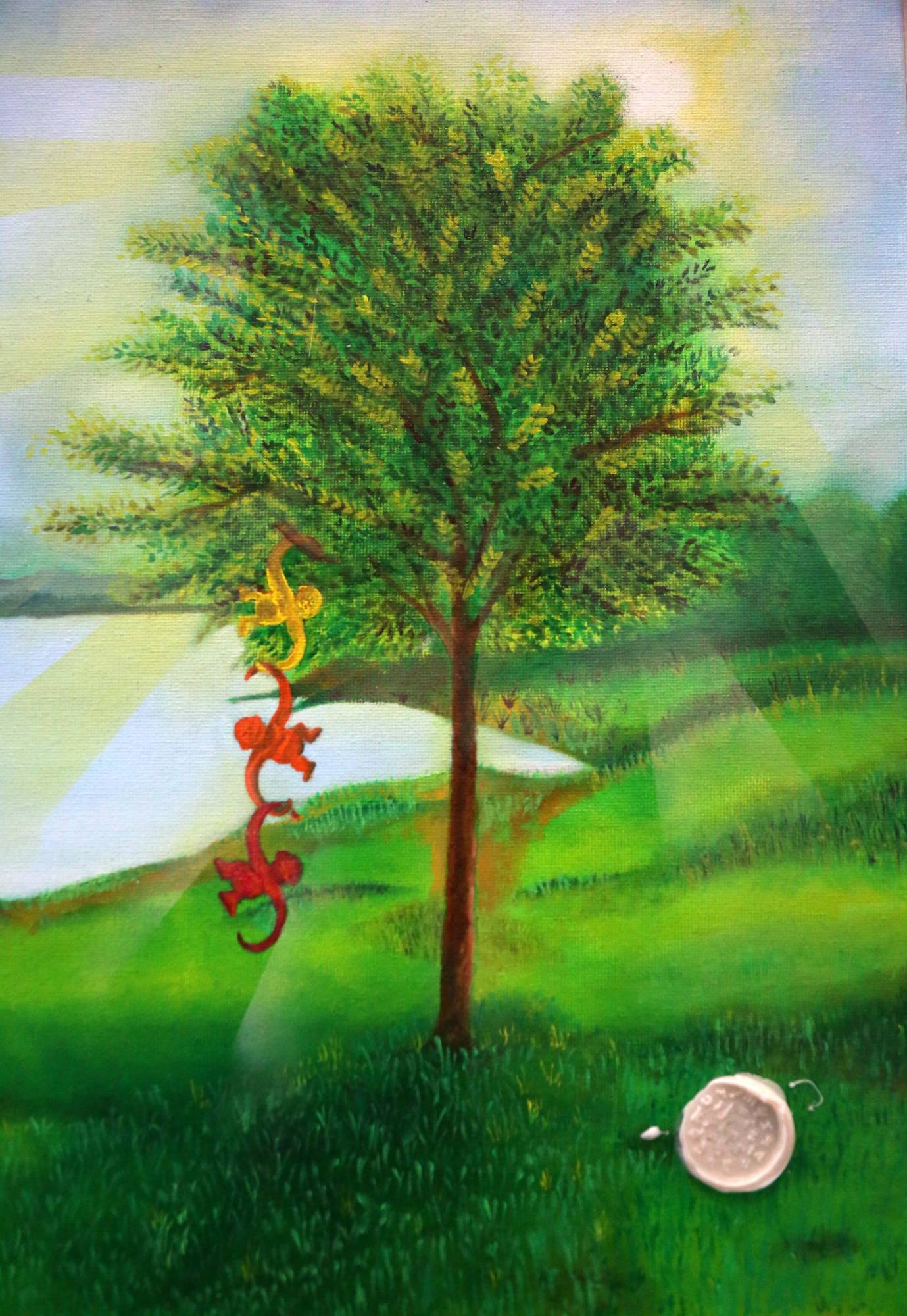 $!La primavera inspiró a los alumnos.