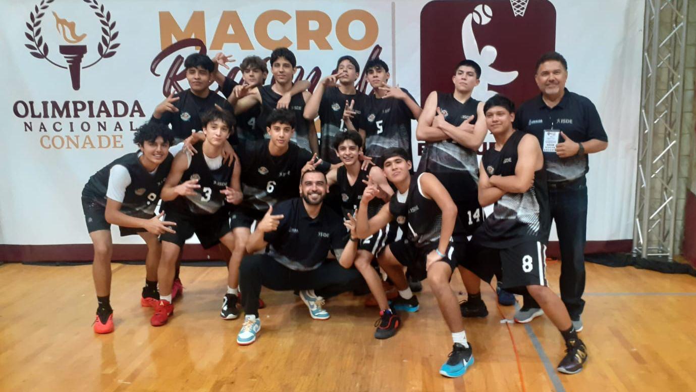 $!Sinaloa asegura su lugar en la Olimpiada Nacional de baloncesto con triunfo clave en Juvenil Menor varonil