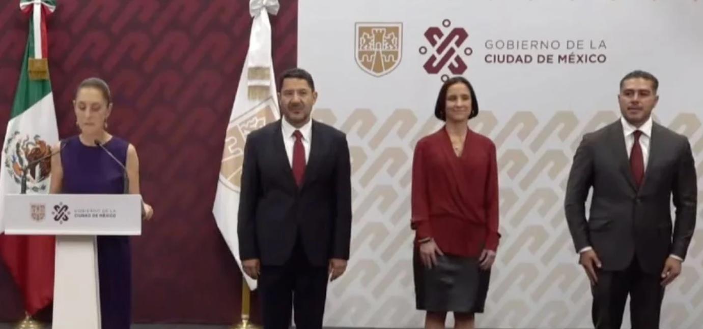 $!Sheinbaum elige a Martí Batres como su sucesor al frente del Gobierno de la CDMX