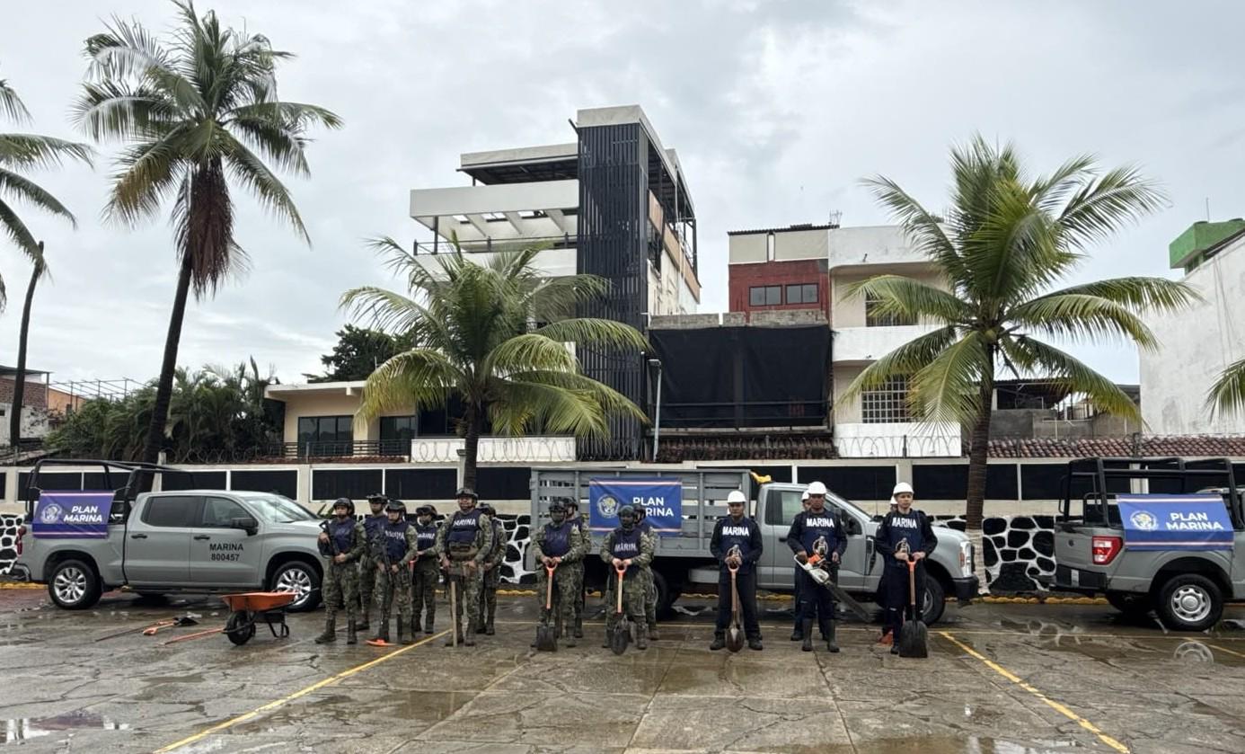 $!Mantienen activo el Plan Marina ante la presencia del huracán Simón
