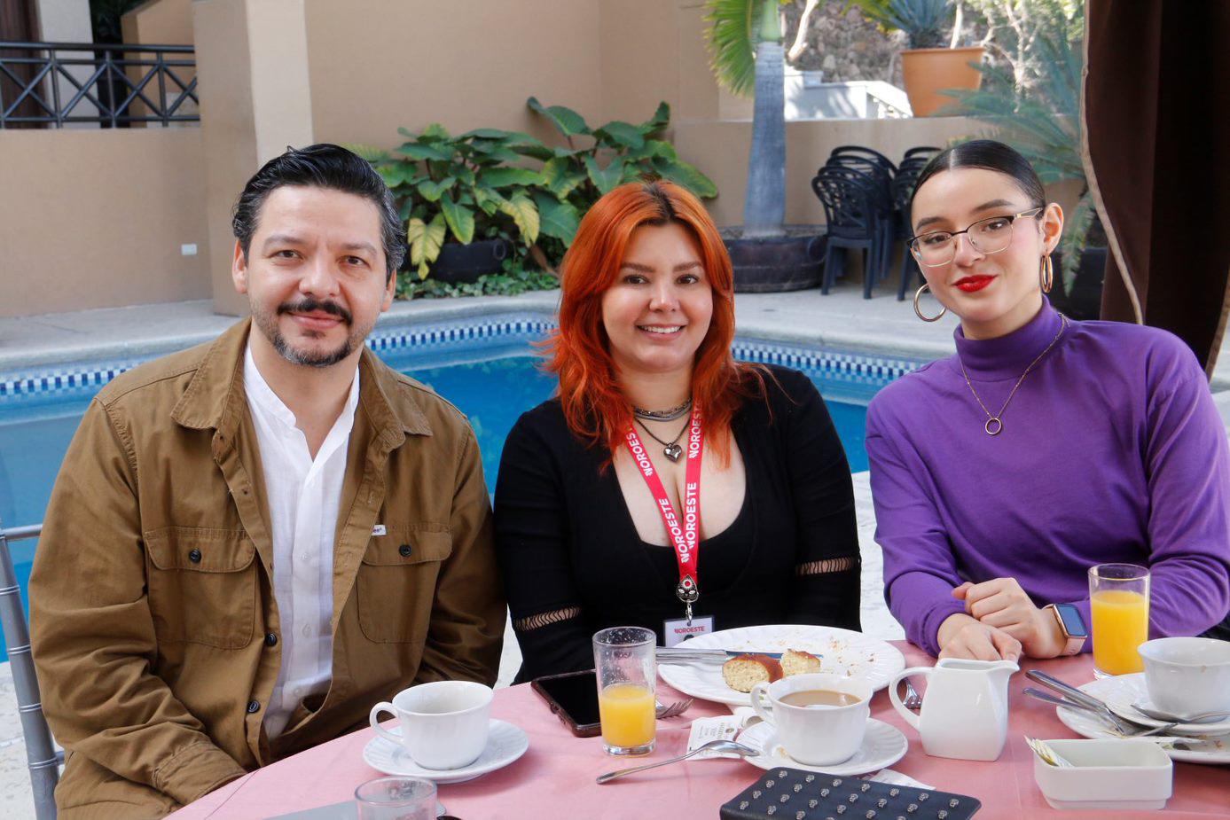 $!Adrián López, Karen Bravo y Paulina Otáñez.