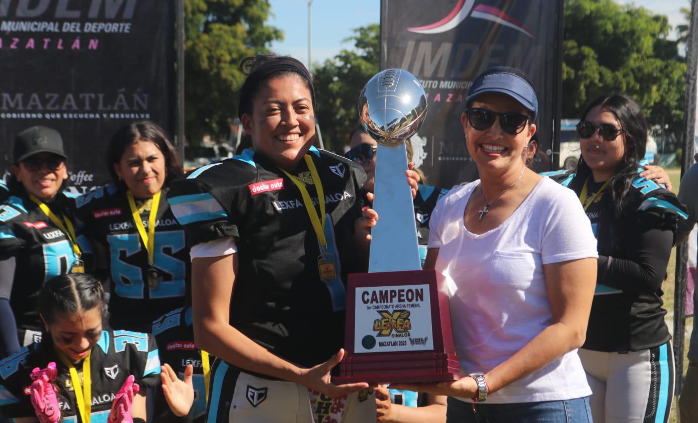 $!Lexfa Sinaloa reina en el Campeonato de Futbol Arena Mazatlán 2023