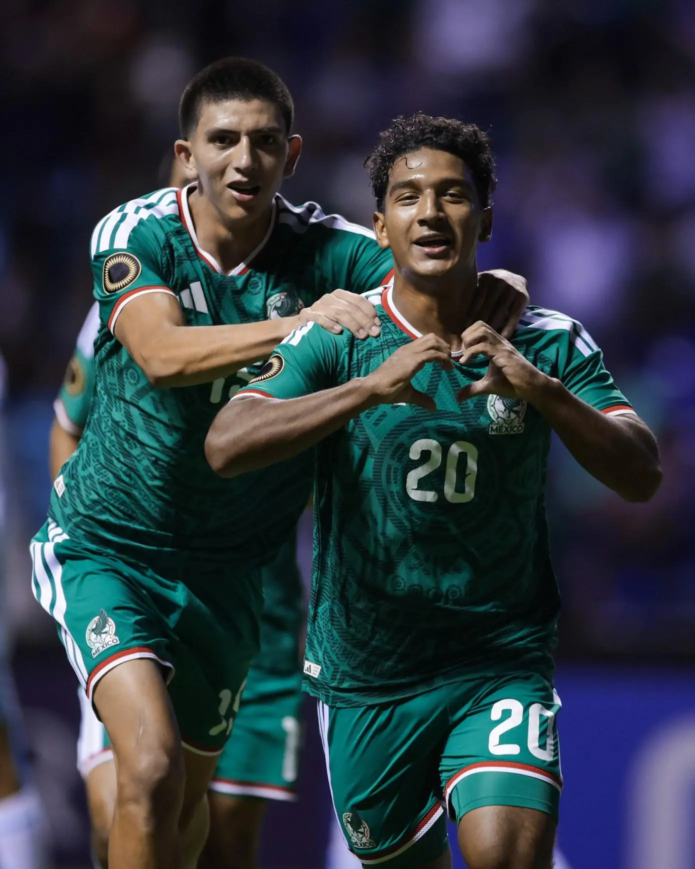 $!México Sub 20 golea a Guatemala y avanza invicto como líder de grupo en el Premundial