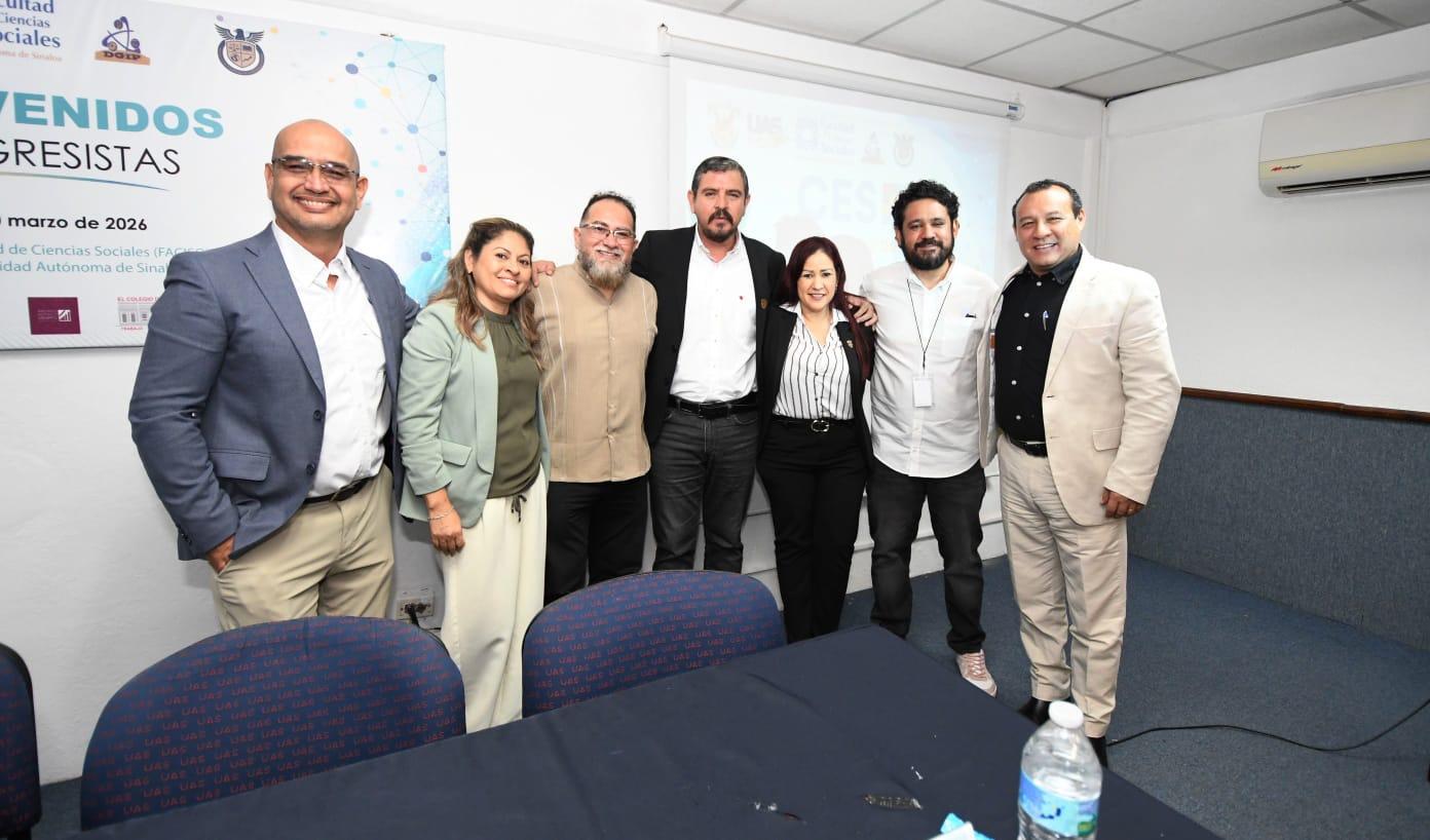 $!Inauguran el Segundo Congreso Internacional de Estudios Socioculturales CES 2026 en la Facultad de Ciencias Sociales, en Mazatlán