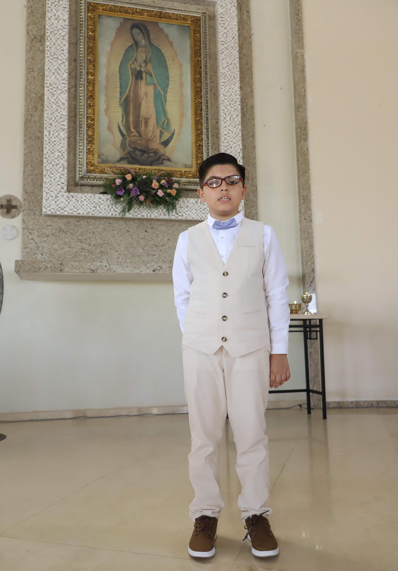 $!Rafael Alcantar Medina el día de su confirmación.