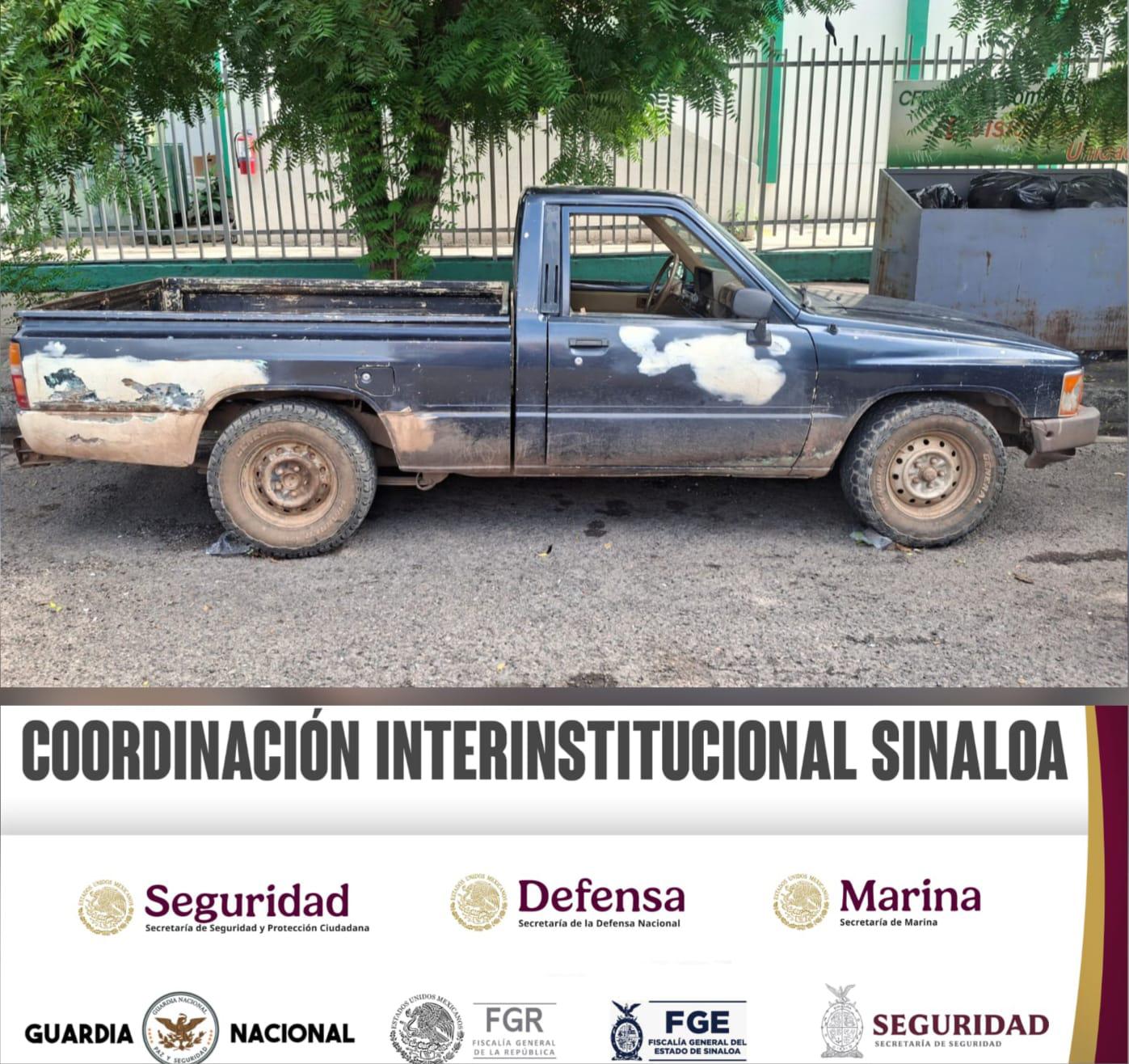 $!Policías estatales aseguran dos vehículos durante patrullajes en Culiacán