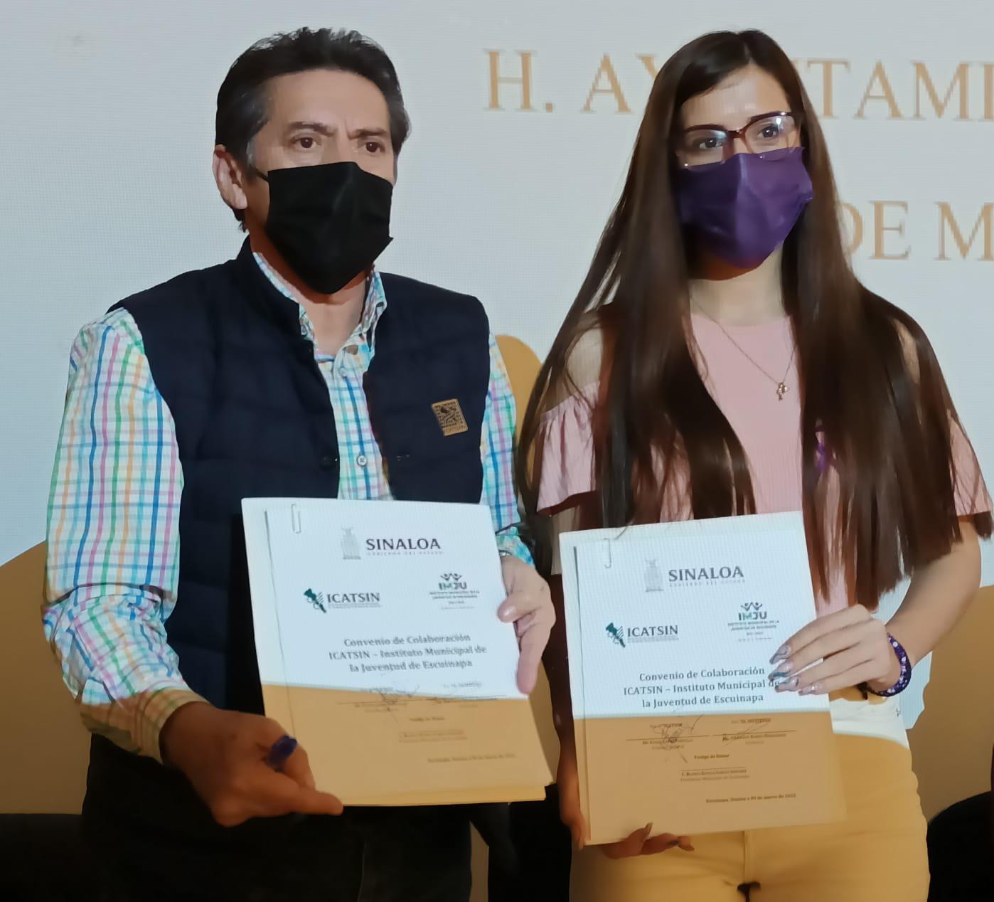 $!Escuinapa e Icatsin suman esfuerzos en capacitación laboral