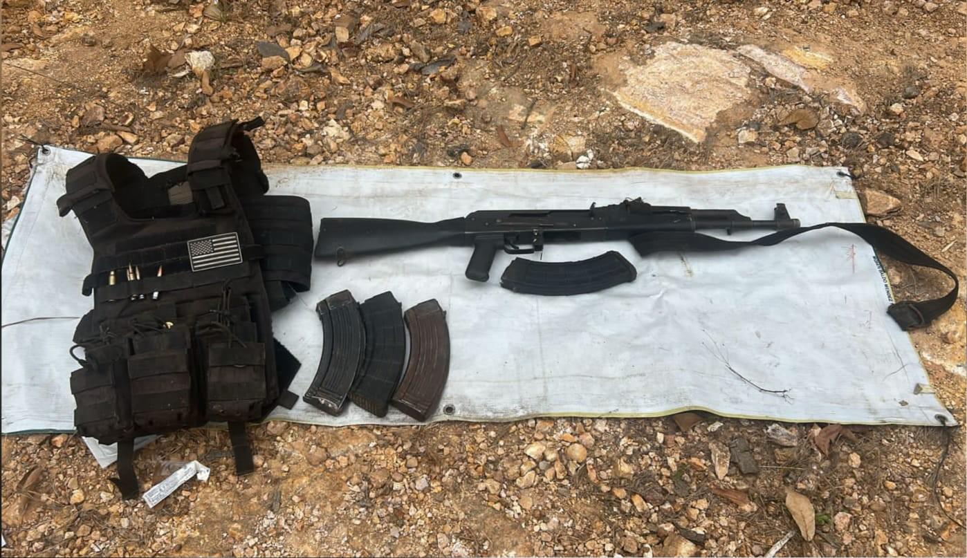 $!Enfrentamiento en Concordia deja un detenido y arsenal asegurado por el Ejército