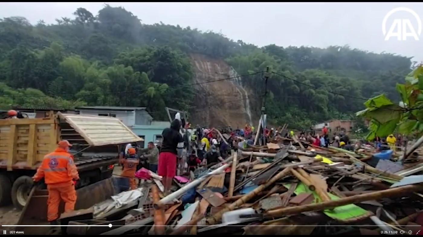 $!Deslizamiento de tierra en Colombia deja 14 muertos y 35 heridos