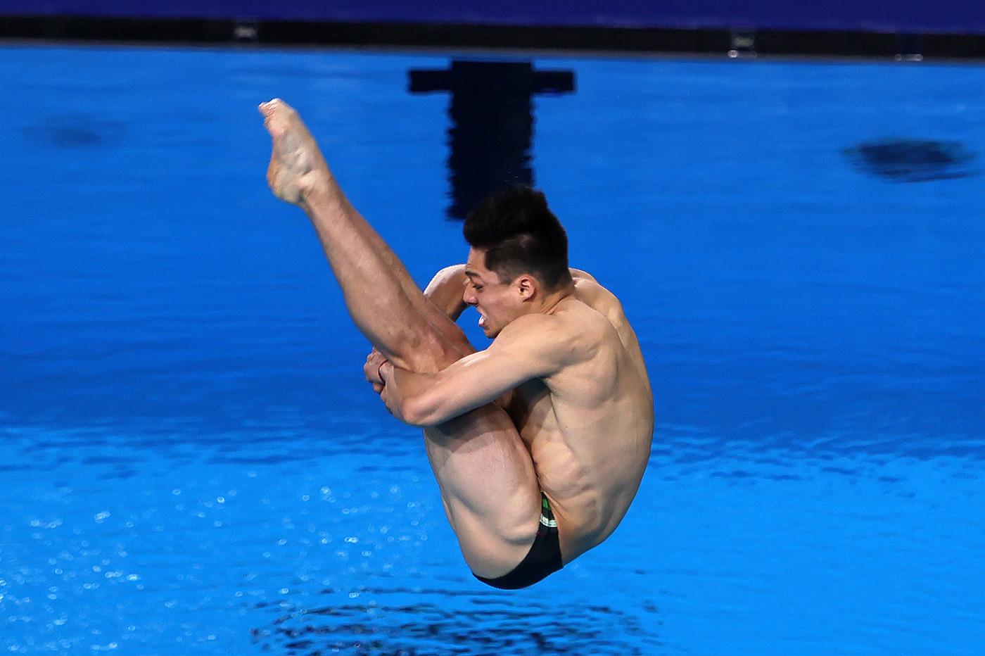 $!Osmar Olvera gana medalla de bronce en la Súper Final de la Copa del Mundo de Clavados 2026