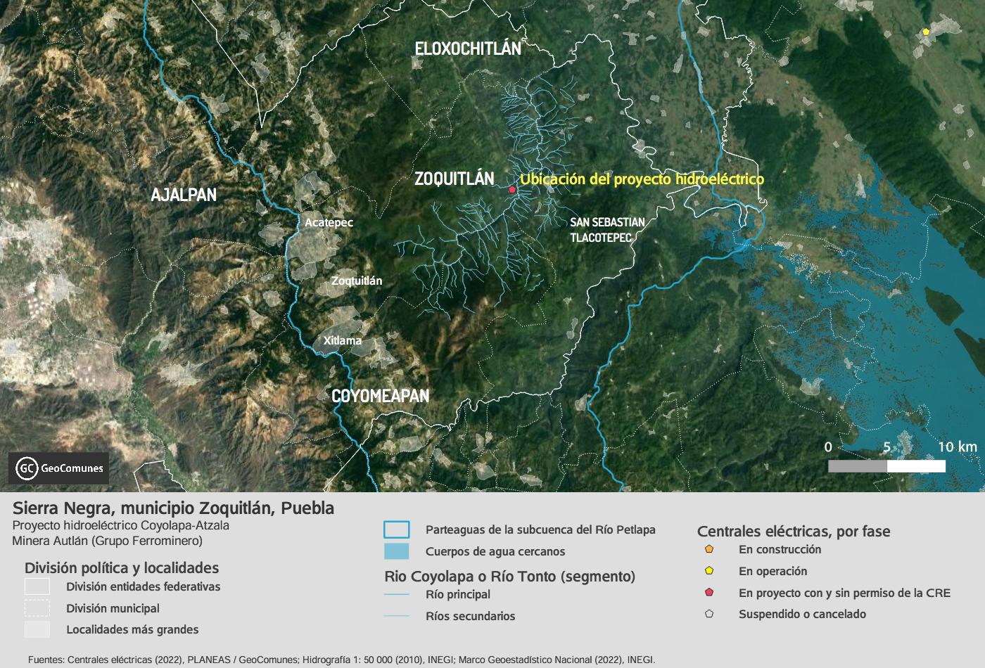 $!Ríos localizados en la región donde se planea el proyecto hidroeléctrico.