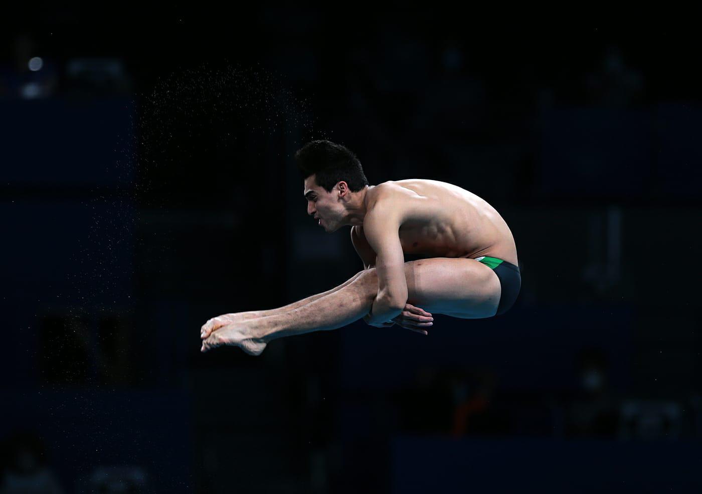 $!Mexicano Andrés Villarreal termina en lugar 12 de la final olímpica en plataforma de 10 metros