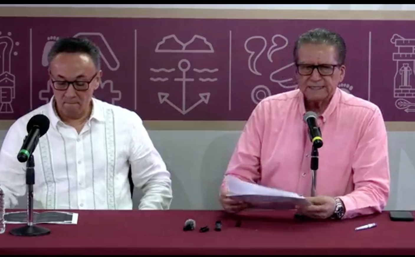 $!Juan Salvador Avilés y Feliciano Castro.