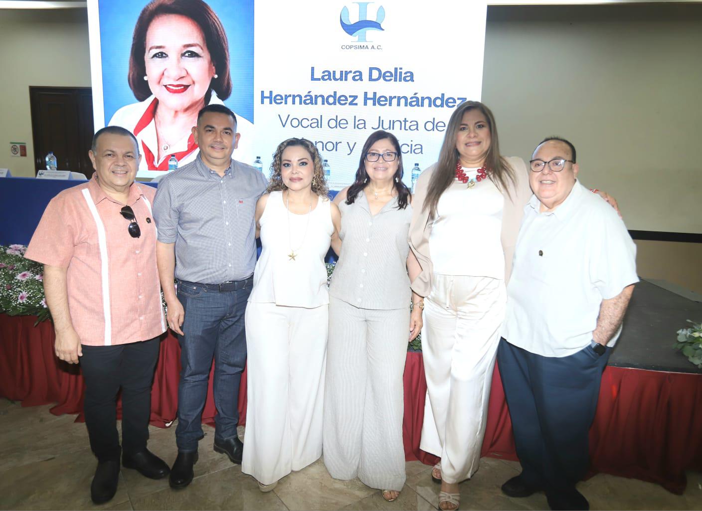 $!Hugo López, Abelardo Domínguez, Cosby Quintana, Charis Vega, Chinthia Montaño y Sergio Peña.