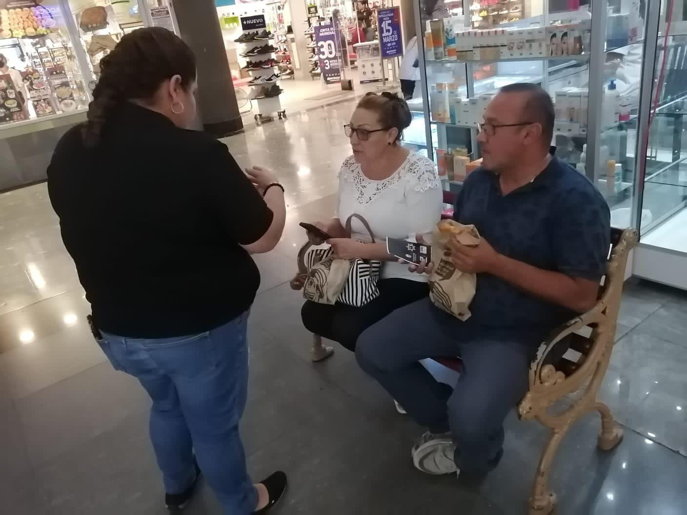 $!En Mazatlán, la campaña ‘Comercio Seguro’ llega a Plaza Ley del Mar