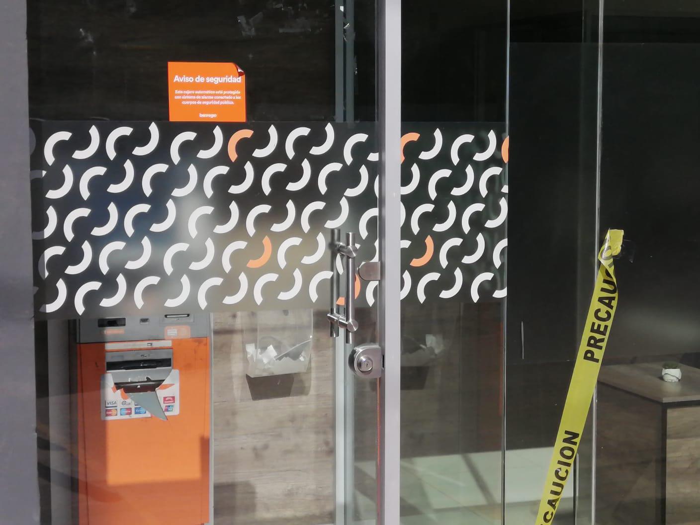 $!Intentan robar cajero automático en banco de Culiacán