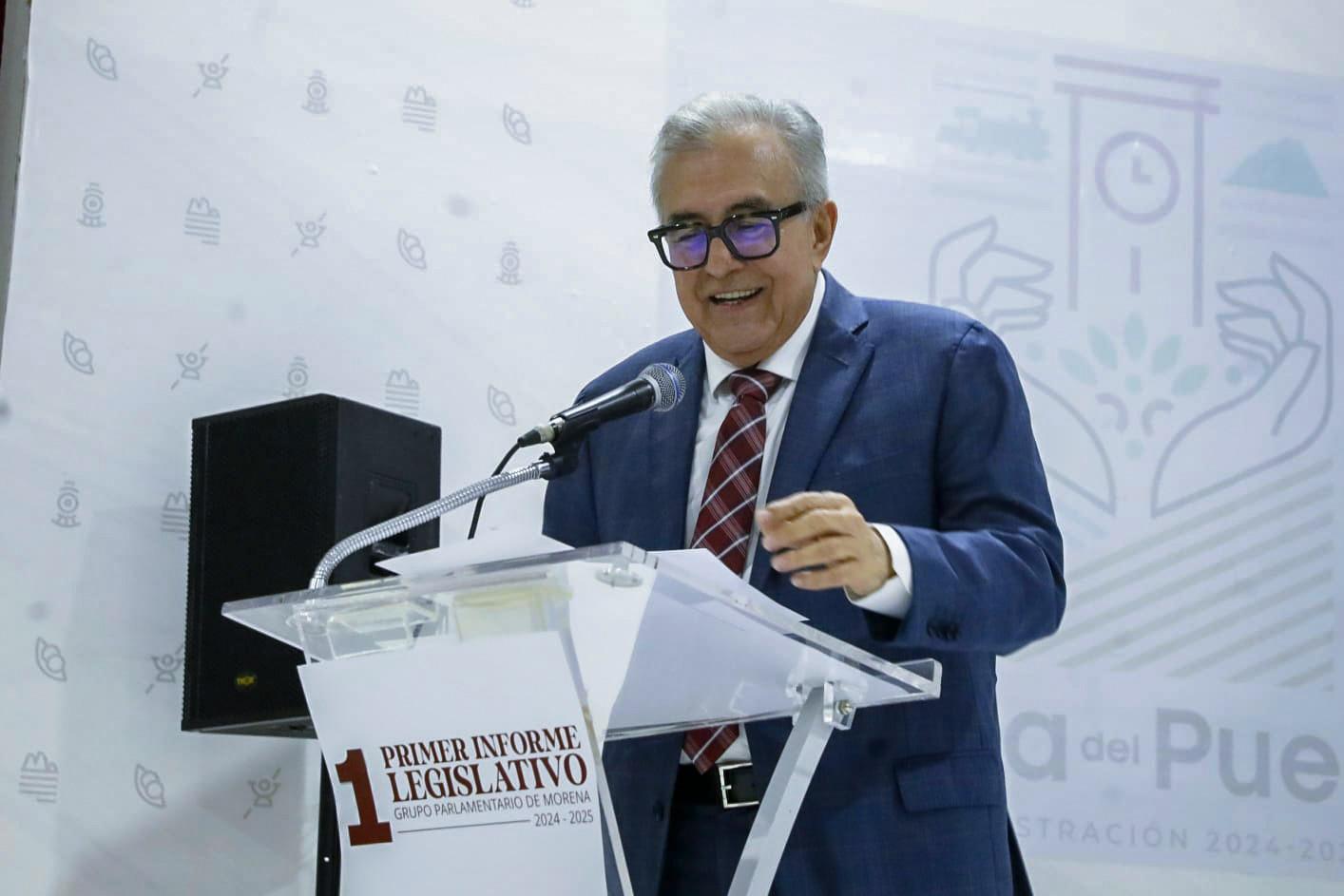 $!Diputados de Morena destacan reformas contra ‘punteros’ y ponchallantas en Primer Informe